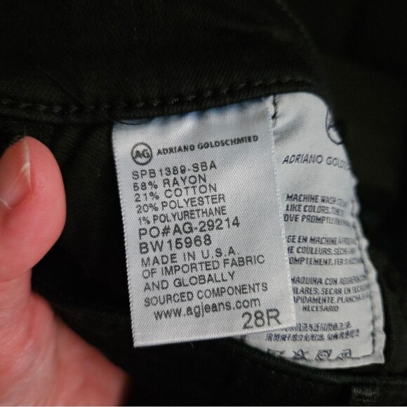 AG Adriano Goldschmied Jeans Womens 28R (29x27.5) Legging Ankle Super Skinny - Picture 2 of 10